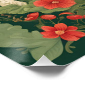 Poster Maison Champignon Cottagecore (Coin)