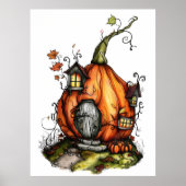 Poster Maison Citrouille Fairy Tale (Devant)