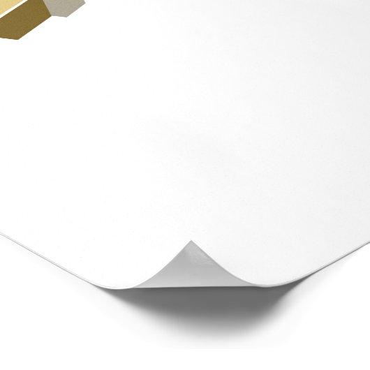 Poster Maison Cube (Coin)