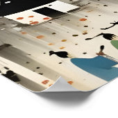 Poster Maison d'aquarelle de charme Imprimer - Maison d'a (Coin)