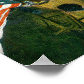 Poster Maison de bloc russe à St. Michael, Alaska (Coin)