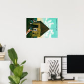 Poster Maison de bloc russe à St. Michael, Alaska (Bureau à domicile)