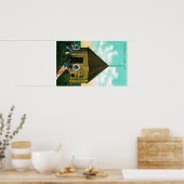 Poster Maison de bloc russe à St. Michael, Alaska (Cuisine)