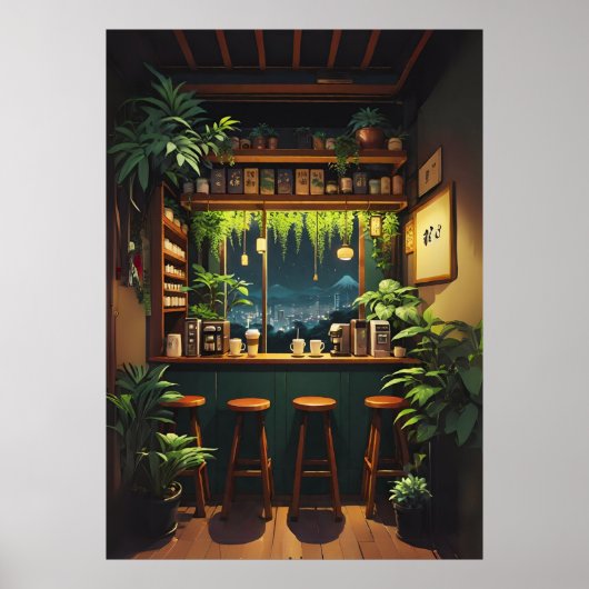 Poster Maison de café de Tokyo (Devant)