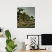 Poster Maison de campagne (Bureau à domicile)