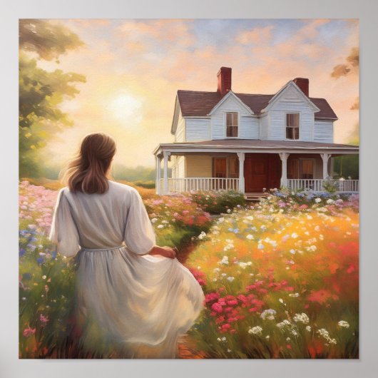 Poster Maison de campagne (Devant)