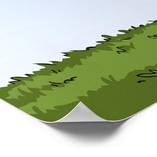 Poster Maison de champignons (Coin)