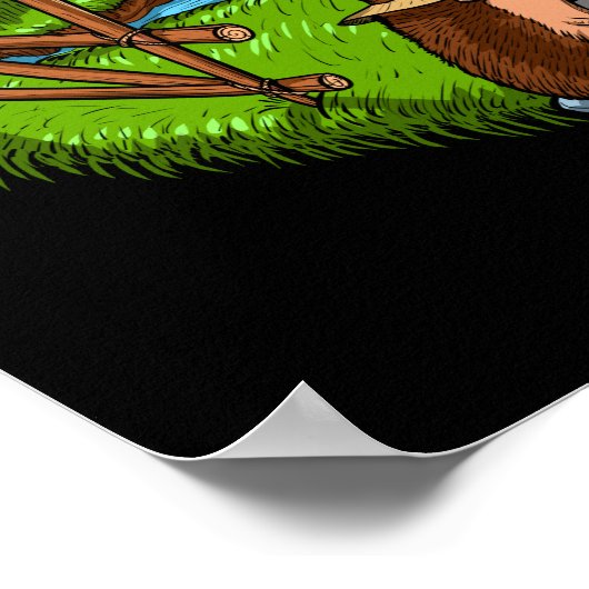 Poster Maison de champignons (Coin)