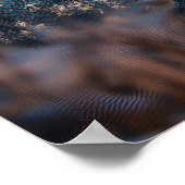 Poster Maison de champignons dans la neige (Coin)