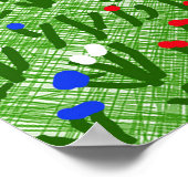 Poster Maison de dessin dans le pays (Coin)