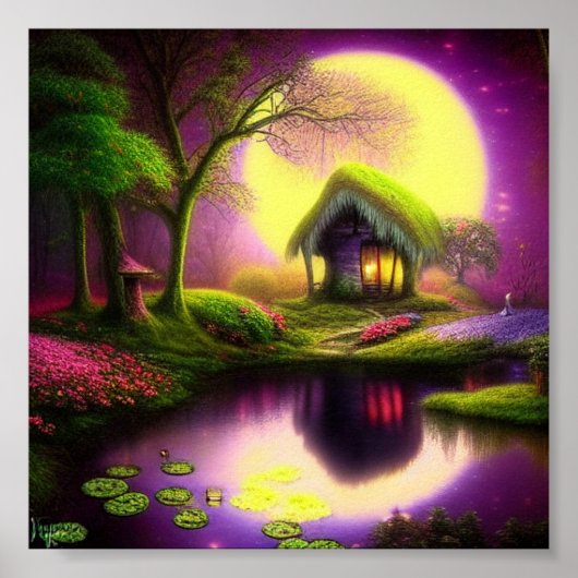 Poster Maison de fantaisie fantaisiste (Devant)