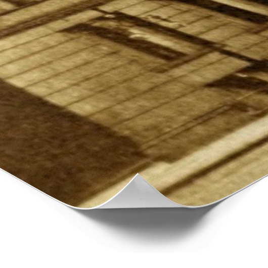 Poster Maison de la cour de comté (Coin)