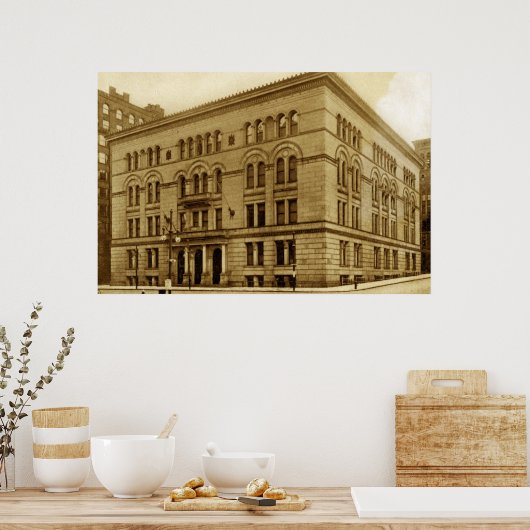 Poster Maison de la cour de comté (Cuisine)