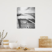 Poster Maison de la Hanse, Anvers (Cuisine)