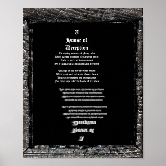 Poster Maison de la tromperie (Devant)