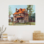 Poster Maison de l'époque victorienne (Cuisine)