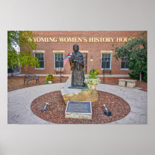 Poster Maison de l'histoire des femmes du Wyoming, Larami