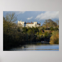 Maison de maître blanche majestueuse avec vue sur
