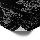 Poster Maison de nuit (Coin)