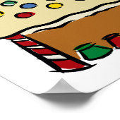 Poster Maison de pain d'épices (Coin)