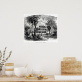 Poster Maison de Planter sur le Mississippi (Cuisine)