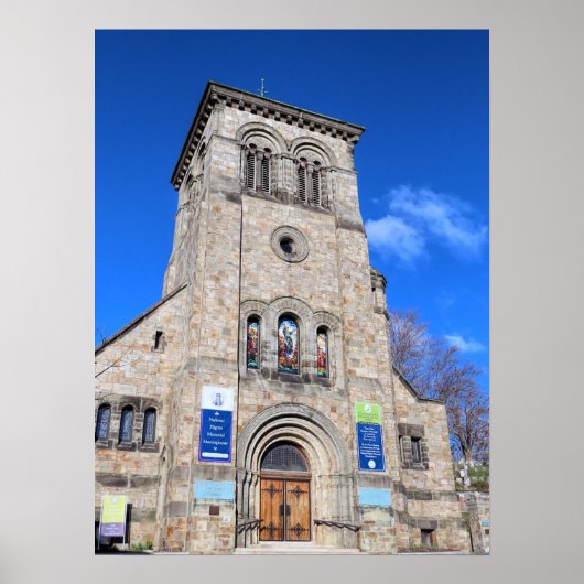 Poster Maison de réunion nationale du mémorial des pèleri (Devant)