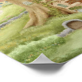 Poster Maison de rêve féerique Conte de fées  (Coin)