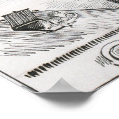 Poster Maison de rotation aérienne (Coin)