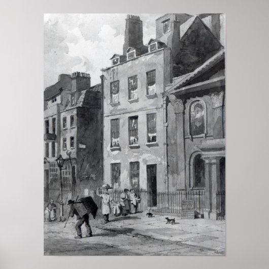 Poster Maison de Sir Isaac Newton (Devant)