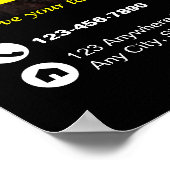 Poster Maison de Steak, Resto Steak, Restaurant  (Coin)