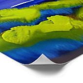 Poster Maison de vacances Ocean | Beach Home Art (Coin)