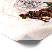 Poster Maison de vacances victorienne Imprimer (Coin)