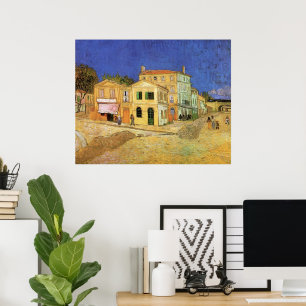 Poster Maison de Vincent à Arles par Vincent van Gogh