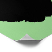 Poster Maison de Virginie Occidentale loin de l'affiche d (Coin)