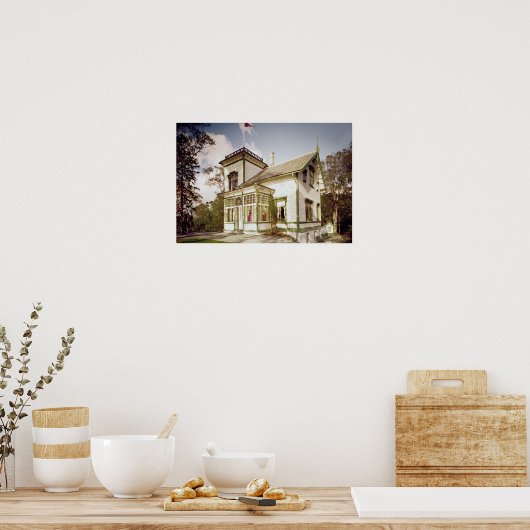 Poster Maison d'Edvard Grieg (Cuisine)