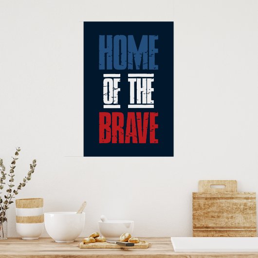 Poster Maison des braves (Cuisine)