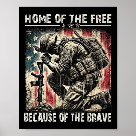 Poster Maison des libres grâce aux braves - Vétérans P (Devant)