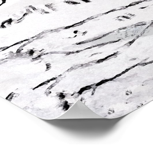 Poster Maison d'hiver (Coin)