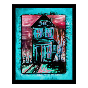 Poster Maison d'invitation