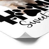 Poster Maison Douce Maison Chien (Coin)