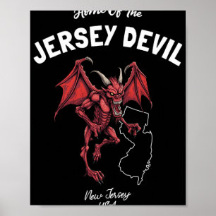 Poster Maison du Diable du Jersey New Jersey États-Unis C
