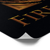 Poster MAISON DU DRAGON | Maison Targaryen Sigil (Coin)