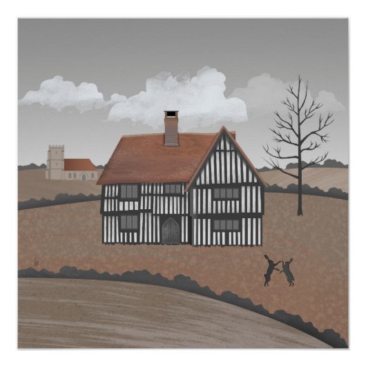 Poster Maison du lièvre (Devant)