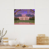 Poster Maison du manoir sud de la Louisiane (Cuisine)