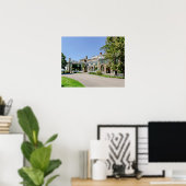 Poster Maison du président Franklin D. Roosevelt (Bureau à domicile)