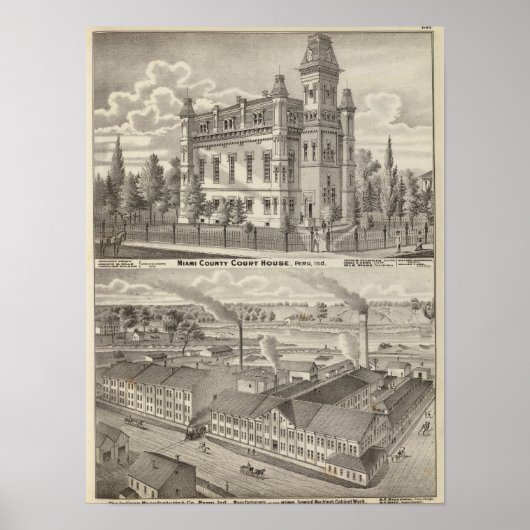 Poster Maison du tribunal du comté de Miami (Devant)
