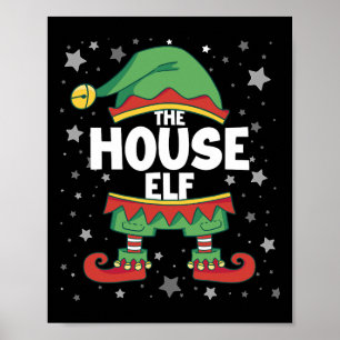 Poster Maison Elf Correspondant Costume de famille Elf No