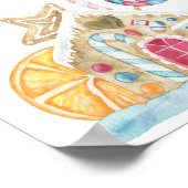 Poster Maison en pain d'épices - Faveurs (Coin)