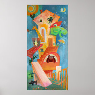 Poster Maison Goofy