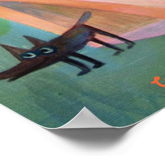 Poster Maison Goofy (Coin)